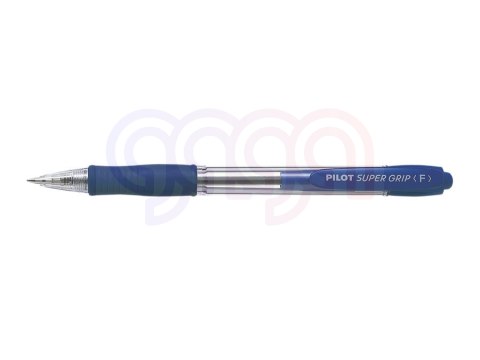 Długopis olejowy automatyczny PILOT SUPER GRIP niebieski PIBPGP-10R-L