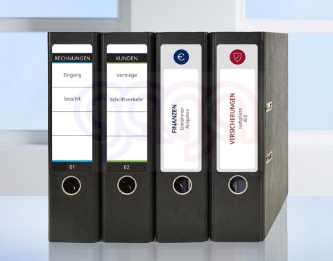 Etykiety na segregatory L6061-100 59x192 100ark Avery Zweckform