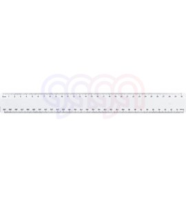 Linijka GR-820, przezroczysty, 30 cm GRAND 130-1497