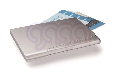 Wizytownik metalowy srebrny BISINESS CARD BOX 241523 90x55mm DURABLE