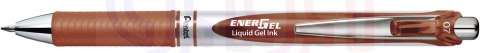 Pióro kulkowe 0,7mm ENERGEL brązowe BL77-E PENTEL
