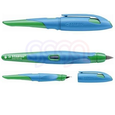 Pióro wieczne EASYbirdy NEON niebieski/zielony R 5012/2-41 STABILO dla praworęcznych