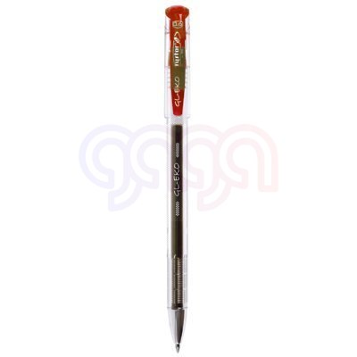Pióro żel.GL-EKO /B czerwony RYSTOR GL-06 EKO
