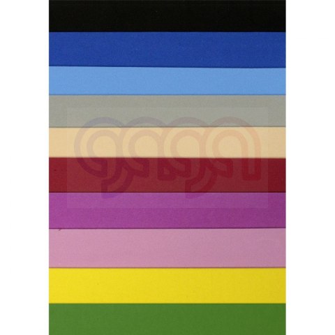 Arkusze piankowe samoprzylepne A4 10 kolorów 437171 TITANUM