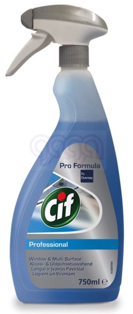 CIF Płyn do mycia szyb 750 ml Window&Multisurface cleaner 7518650 16423