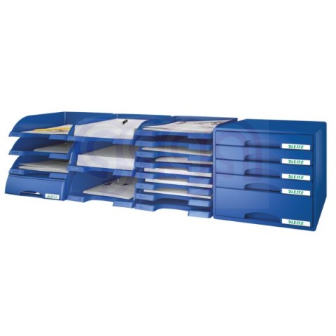 Półka na dokumenty Leitz Plus - Jumbo, przezroczysty, mleczny 52330003