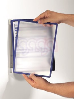 VARIO WALL 5, zestaw ścienny z 5 panelami A4 Granatowy 555107 DURABLE