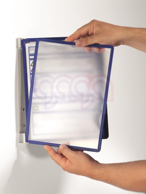 VARIO WALL 5, zestaw ścienny z 5 panelami A4 Granatowy 555107 DURABLE