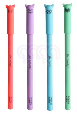 Długopis Feelingi CATS, 0.5 mm, niebieski, Happy color HA AGP10872-3