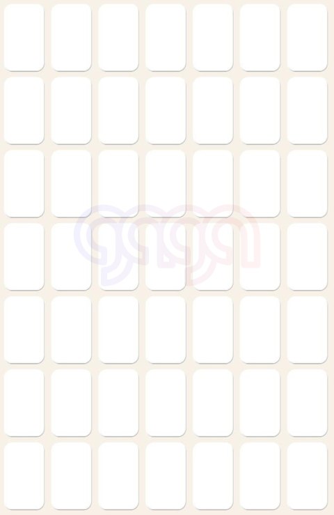 Minietykiety Avery Zweckform 3072 16 x 9 6ark. Białe, do opisywania ręcznego (X)