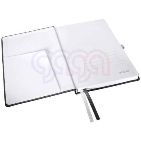 Notatnik w twardej oprawie Leitz Style A5, w kratkę, czarny 44860094