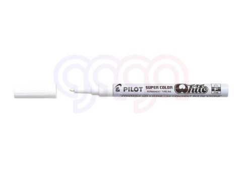 Marker olejowy PILOT grubość F biały PISC-PBWF