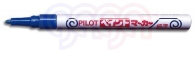 Marker olejowy PILOT grubość F niebieski M-20PF (X)