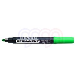 Marker 8510 zielony okrągły DRY SAFE niewysychający CENTROPEN