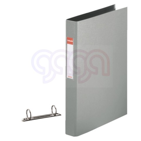 Segregator Esselte A4 z 2 kółkami, grzbiet 42 mm, szary, 14455