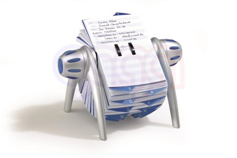 Kartoteka obrotowa srebrna 500 kartek DURABLE 2416-23