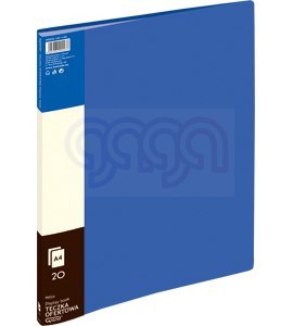 Teczka ofertowa 9002A, niebieski, 20 koszulek GRAND 120-1194