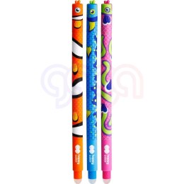 Długopis wymazywalny Rybki, 0.5mm, niebieski,_Happy Color HA 4120 01FS-3
