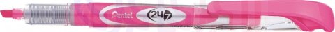 Zakreślacz z płynnym tuszem różowy SL12-P PENTEL