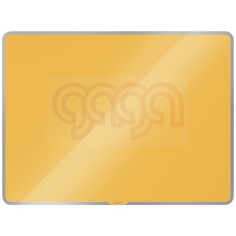 Szklana tablica magnetyczna Leitz Cosy 80x60cm, żółta, 70430019
