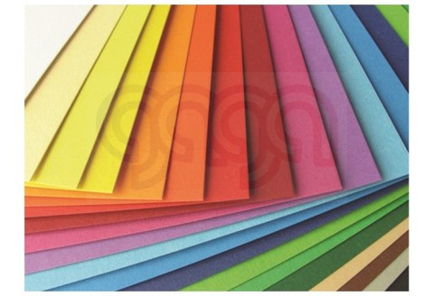 Karton kolorowy 170g, A1, 25 ark, czekoladowy, Happy Color HA 3517 6084-75