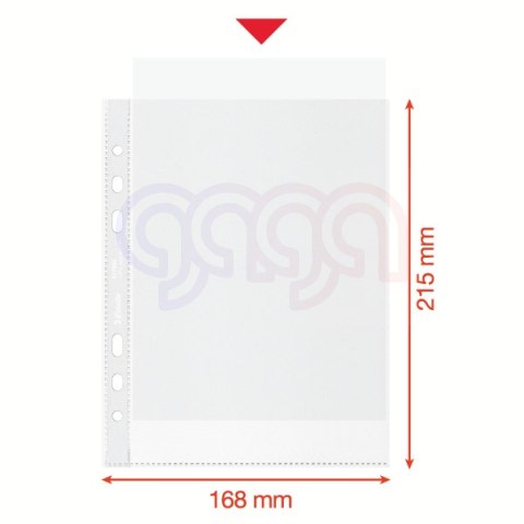 Koszulka groszkowa Recycled Premium PP 70 mic. A5, w kartonie, 100 szt. Esselte 627495