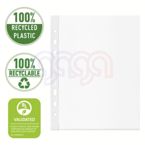 Koszulka groszkowa Recycled Premium PP 70 mic. A5, w kartonie, 100 szt. Esselte 627495