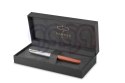 Pióro wieczne (F) SAND BLASTED METAL ORANGE PARKER 2169228, giftbox