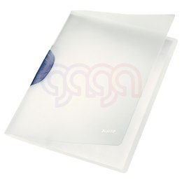 Skoroszyt z klipsem Leitz Magic (okładki przez./klips kolor), szary 41740089