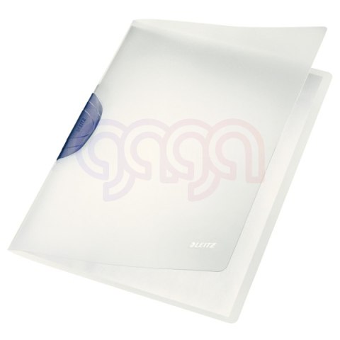 Skoroszyt z klipsem Leitz Magic (okładki przez./klips kolor), szary 41740089