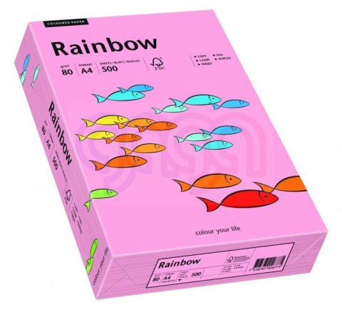 Papier xero kolorowy RAINBOW różowy R55 88042541