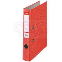 Segregator Esselte Rainbow A4, szer. 50 mm, czerwony, , 17921