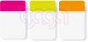 Zakładki indeksujące POST-IT_ do archiwizacji (686-PGOEU), PP, silne, 38x25mm, 3x22 kart., mix kolorów