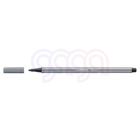 Flamaster STABILO PEN 68/96 ciemno szary