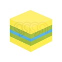 Mini Kostka samoprzylepna POST-IT (2051L), 51x51mm, 1x400 kart., cytrynowa UU009543115 3M