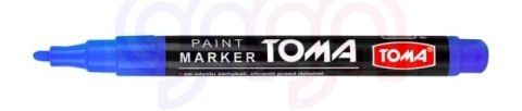 Marker olejowy,cienka fibrowa końcówka 1,5mm, niebieski TO-441 Toma