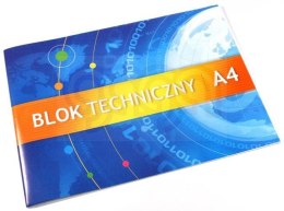 Blok techniczny A4 10k 250g KRESKA