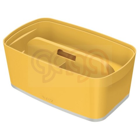 MyBox Cosy mały pojemnik z pokrywką, żółty Leitz 52630019