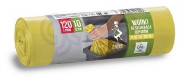 Worki do segregacji plastik żółte LDPE 120l (10 szt.) ANNA ZARADNA 7