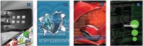 Brulion A5 80k.INFORMATYKA 80k, 70g INTERDRUK