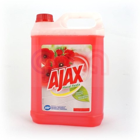 AJAX Płyn do czyszczenia uniwersalny 5l Czerwony Polne kwiaty 709383