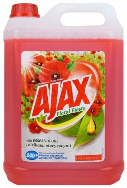 AJAX Płyn do czyszczenia uniwersalny 5l Czerwony Polne kwiaty 709383