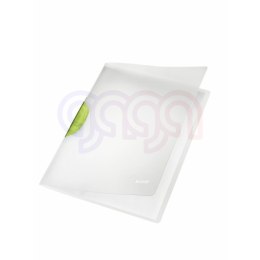 Skoroszyt z klipsem Leitz Magic (okładki przez./klips kolor), zielony 41740059