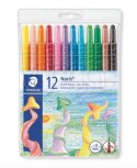 Twistery woskowe Noris Club, 12 kol. w etui, Staedtler S 221 NWP12