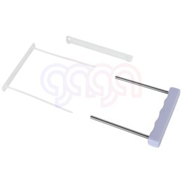 Wąsy do archiwów, przezroczysty Leitz , 60780003